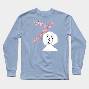 Dog Valentine Long Sleeve T-Shirt